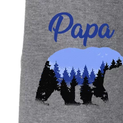 Papa Bear Funny For Dad Gift Ideas Fathers Day Doggie 3-End Fleece Hoodie