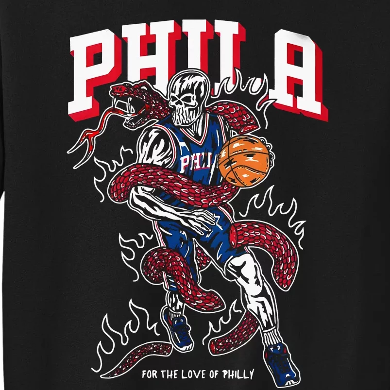 Philadelphia Basketball For The Love Of P.h.i.l.l.y Sweatshirt