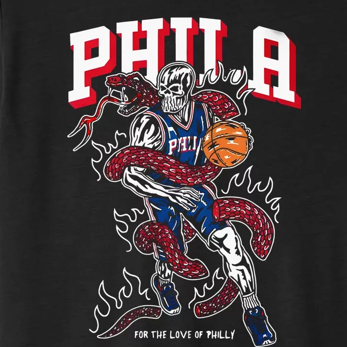 Philadelphia Basketball For The Love Of P.h.i.l.l.y ChromaSoft Performance T-Shirt