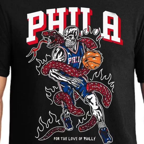 Philadelphia Basketball For The Love Of P.h.i.l.l.y Pajama Set