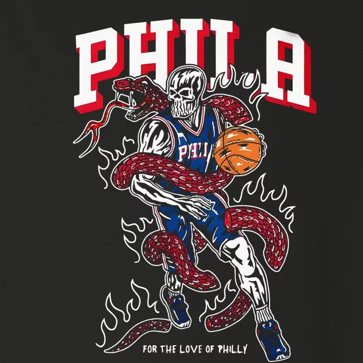 Philadelphia Basketball For The Love Of P.h.i.l.l.y Toddler Long Sleeve Shirt