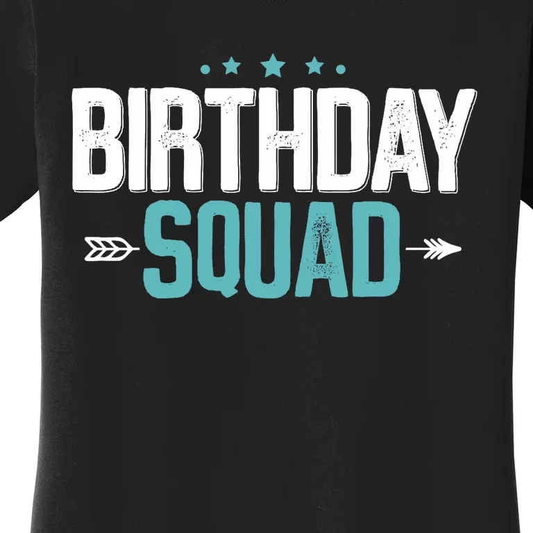 Party Birthday for Boy Birthday Squad Women's T-Shirt