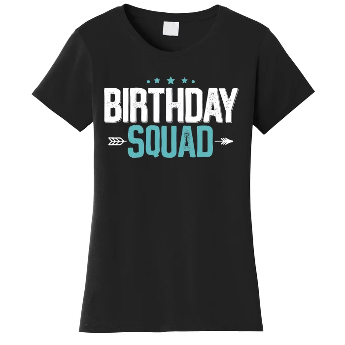 Party Birthday for Boy Birthday Squad Women's T-Shirt