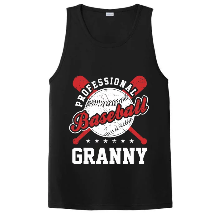 Professional Baseball Granny Team Sport Performance Tank