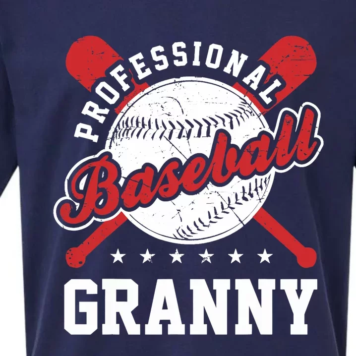 Professional Baseball Granny Team Sport Sueded Cloud Jersey T-Shirt