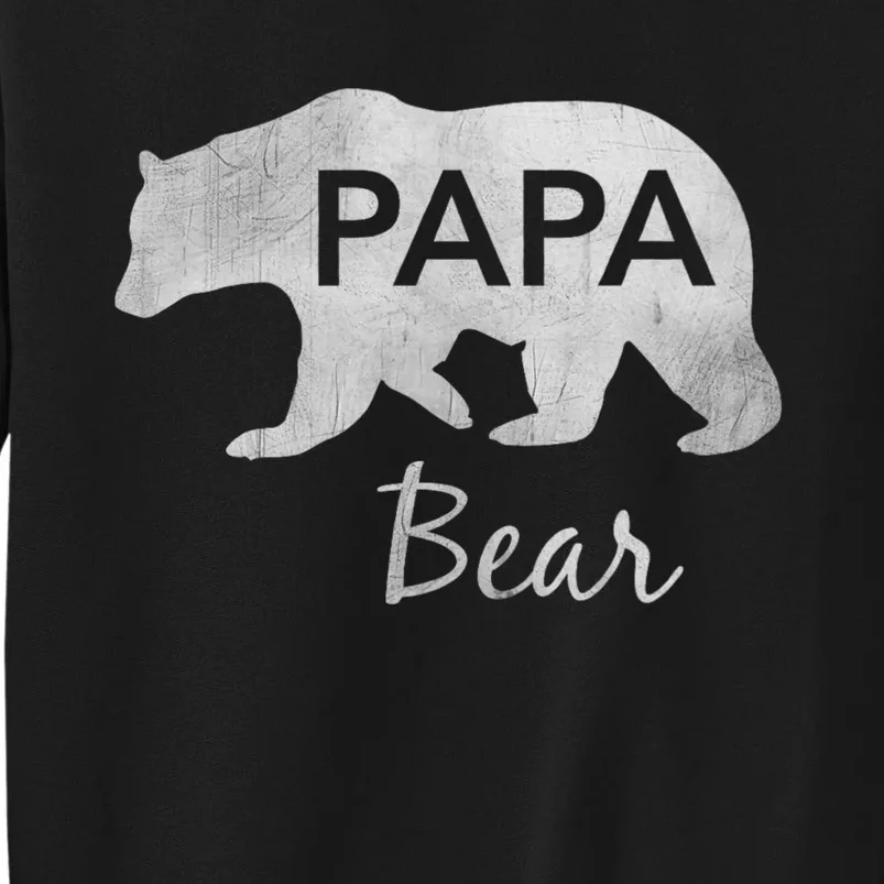 Papa Bear Great Gift For Dad Father Grandpa Sweatshirt