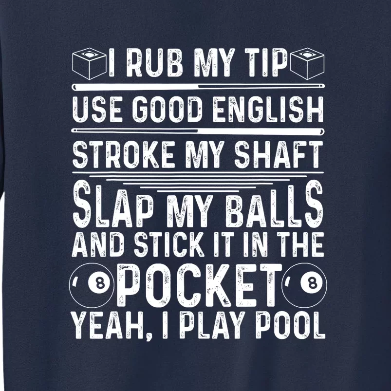 Player Billiard Game Lovers Funny Pool Gift Sweatshirt