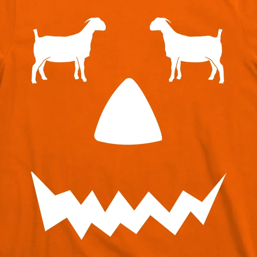 Pumpkin Boer Goat Show Halloween T-Shirt