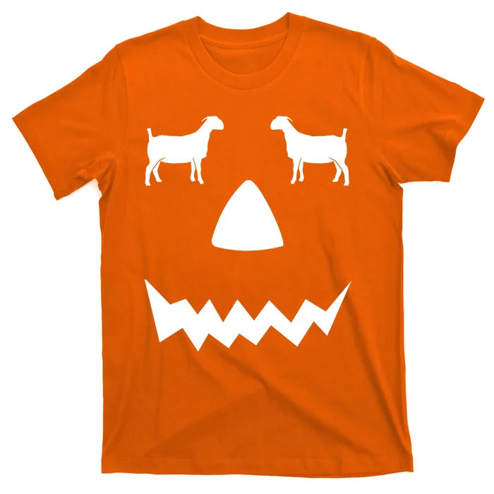 Pumpkin Boer Goat Show Halloween T-Shirt