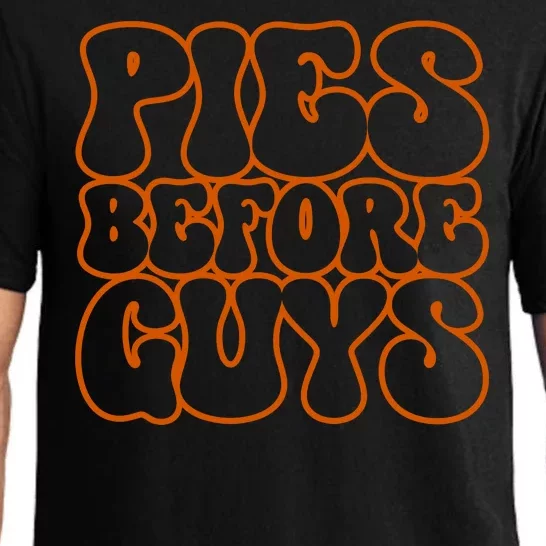 Pies Before Guys Funny Thanksgiving Pajama Set