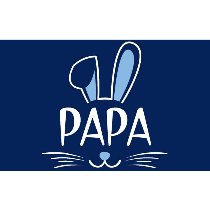 Papa Bunny Gift Rabbit Face Family Group Easter Father's Day Bumper Sticker