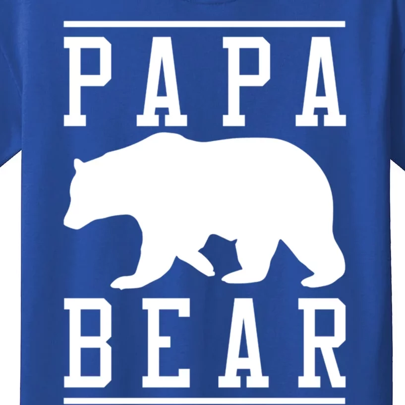 Papa Bear Great Gift Kids T-Shirt