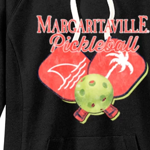 Pickleball Ballin Gift Women's Fleece Hoodie