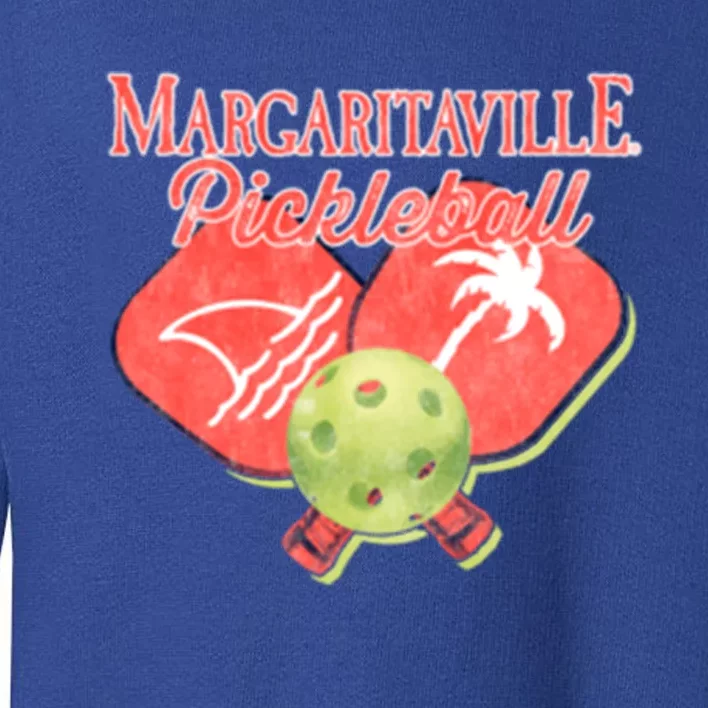 Pickleball Ballin Gift Toddler Sweatshirt