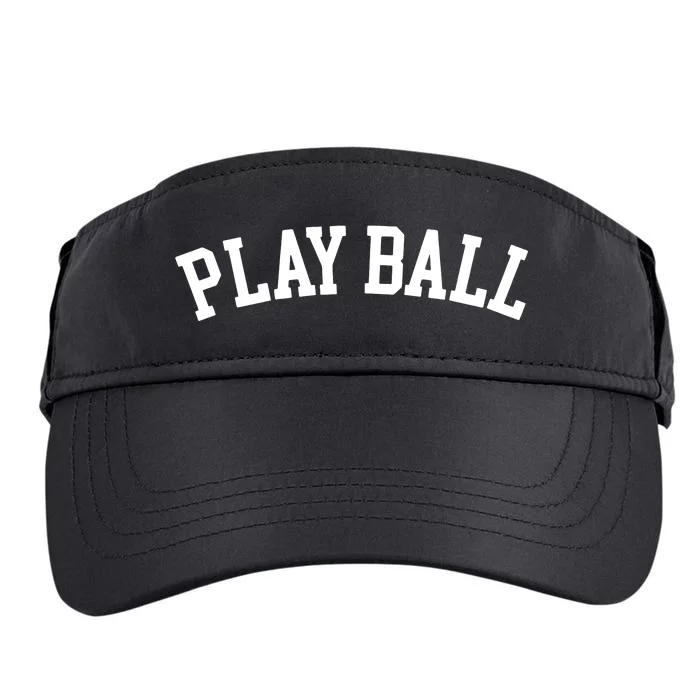 Play Ball Game Day Adult Drive Performance Visor