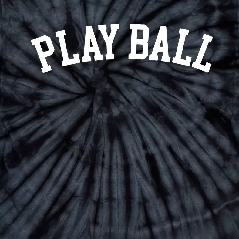 Play Ball Game Day Tie-Dye T-Shirt