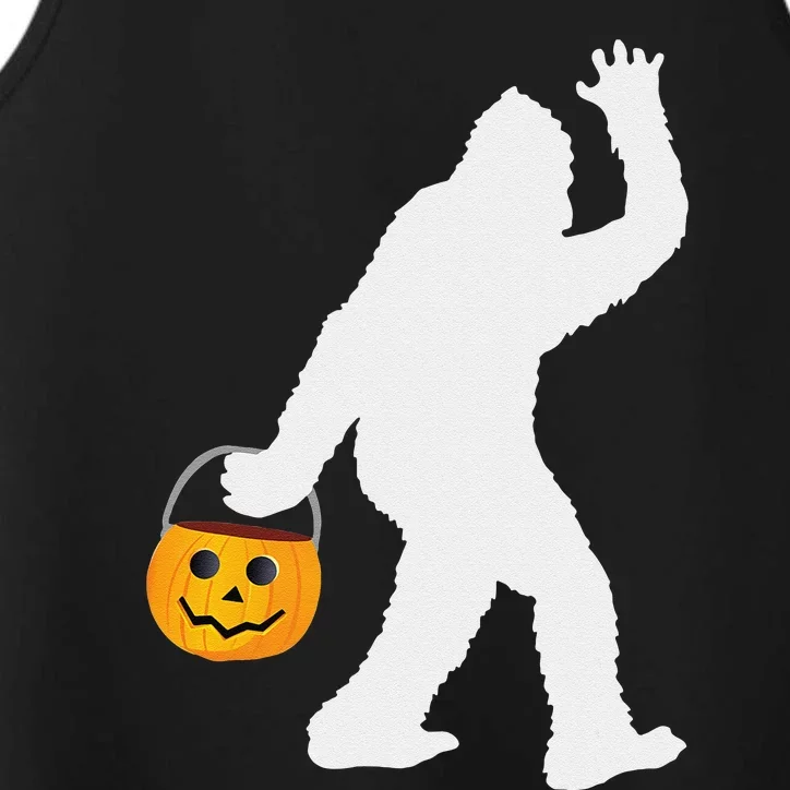 Pumpkin Bigfoot Halloween Performance Tank