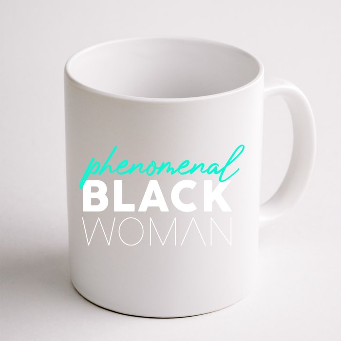 Phenoal Black History Month Feminist Cool Gift Front & Back Coffee Mug