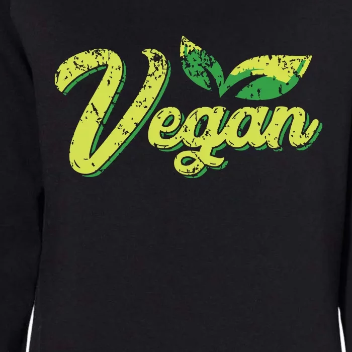 Plant Base Herbivore Go Vegan Womens California Wash Sweatshirt