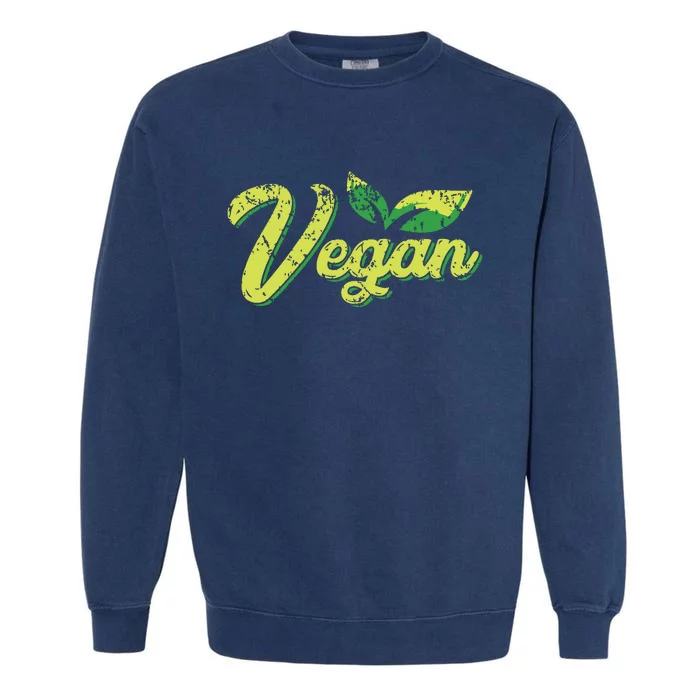 Plant Base Herbivore Go Vegan Garment-Dyed Sweatshirt