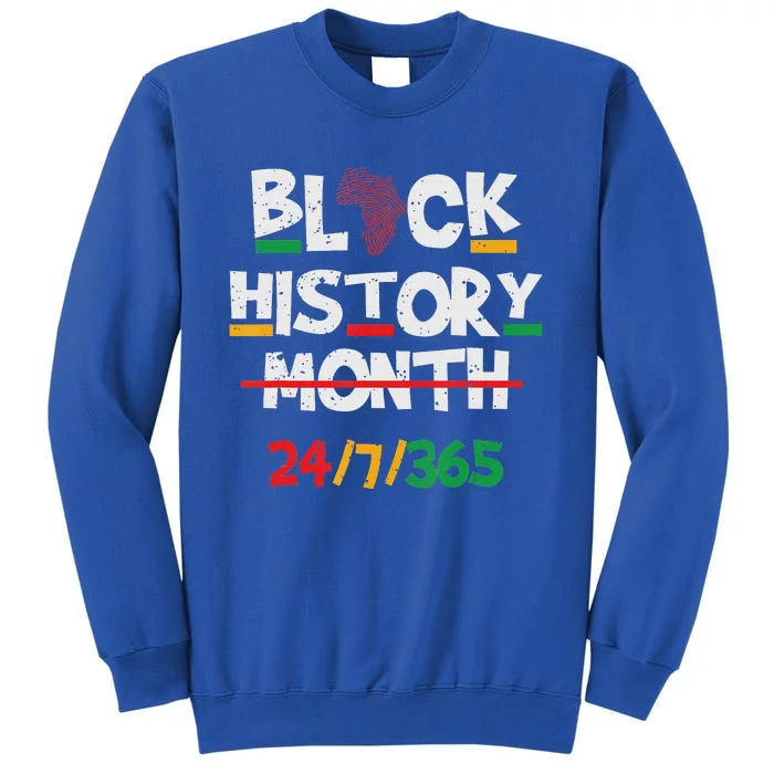 Proud Black Heritage Black History Month 24 7 Sweatshirt