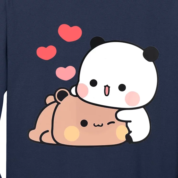 T-shirt Panda Bear Bubu Dudu Coppia 100% cotone Cute Cartoon