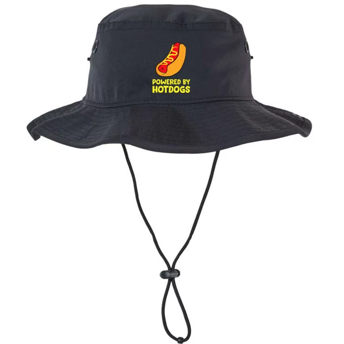 Powered By Hotdogs Funny Hotdog Legacy Cool Fit Booney Bucket Hat