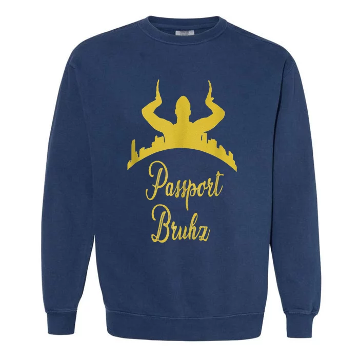 Passport Bruhz International Ques Apparel Garment-Dyed Sweatshirt