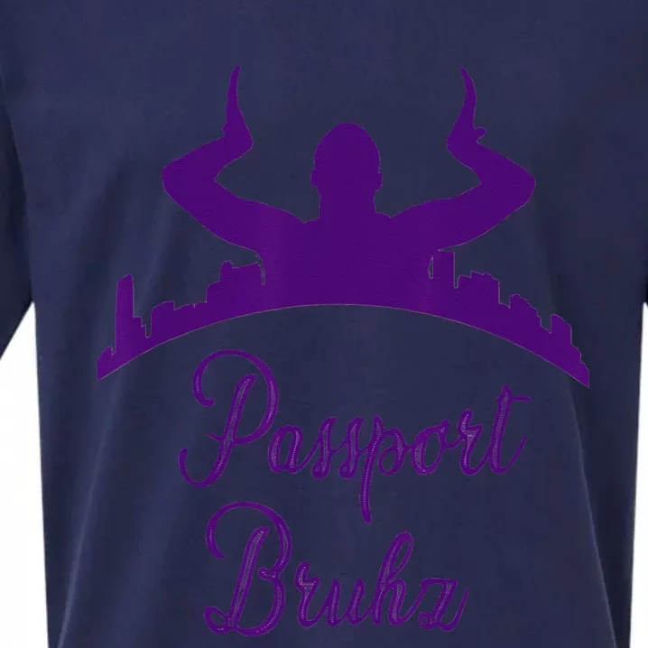 Passport Bruhz International Ques Sueded Cloud Jersey T-Shirt