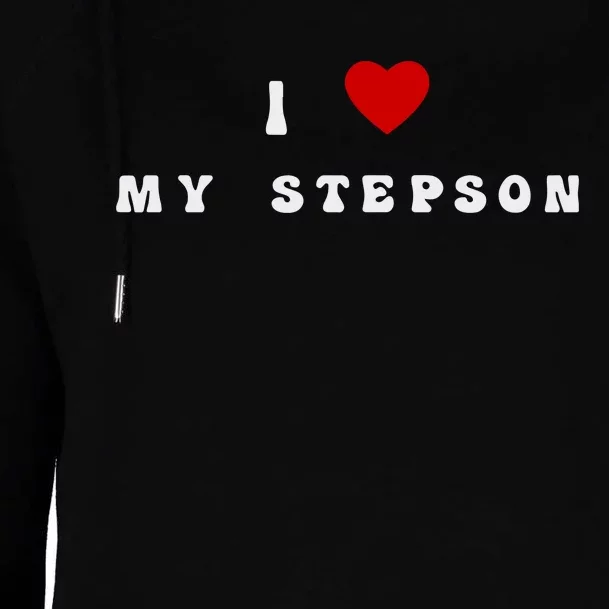 Penny Barber I Love My Stepson Womens Funnel Neck Pullover Hood