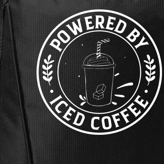 Powered By Iced Coffee City Backpack