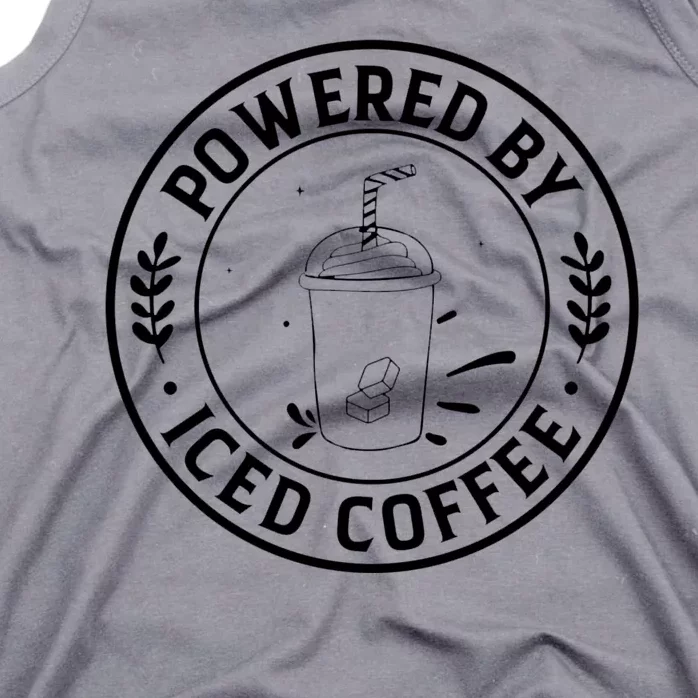 Powered By Iced Coffee Tank Top