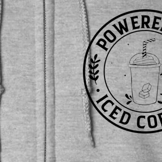 Powered By Iced Coffee Full Zip Hoodie