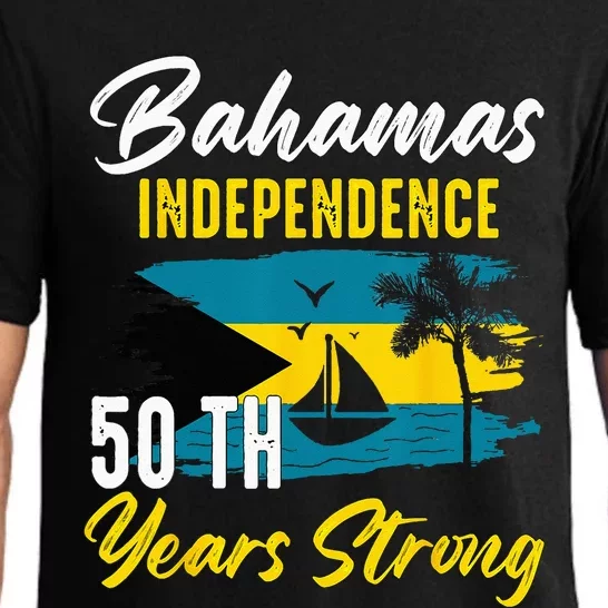 Proud Bahamas Independence 50TH Celebration Souvenir Pajama Set