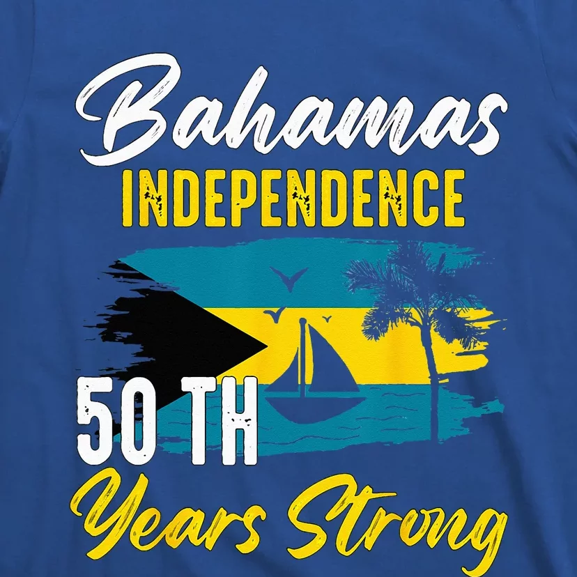 Proud Bahamas Independence 50TH Celebration Souvenir T-Shirt