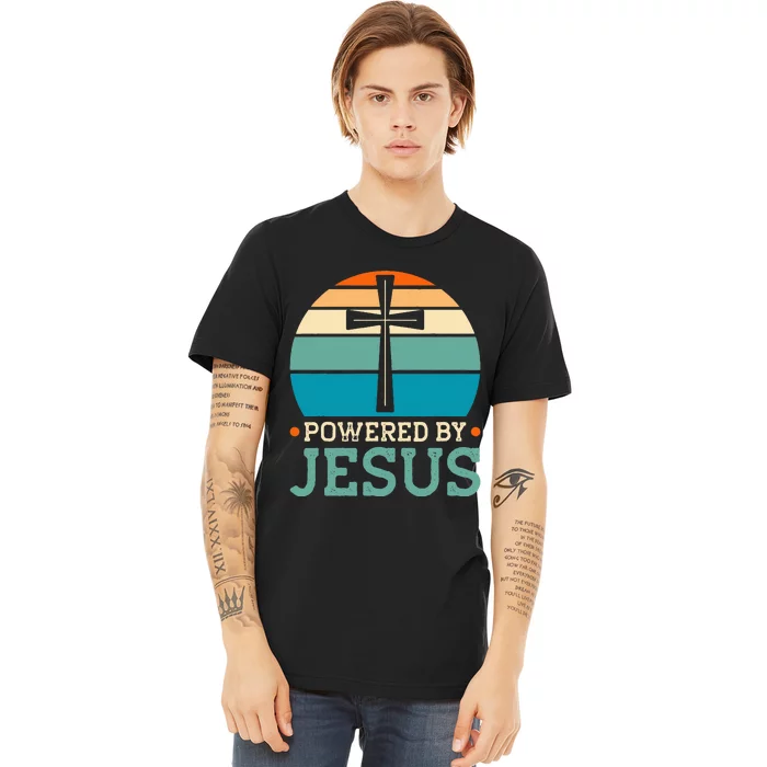 Powered By Jesus Premium T-Shirt