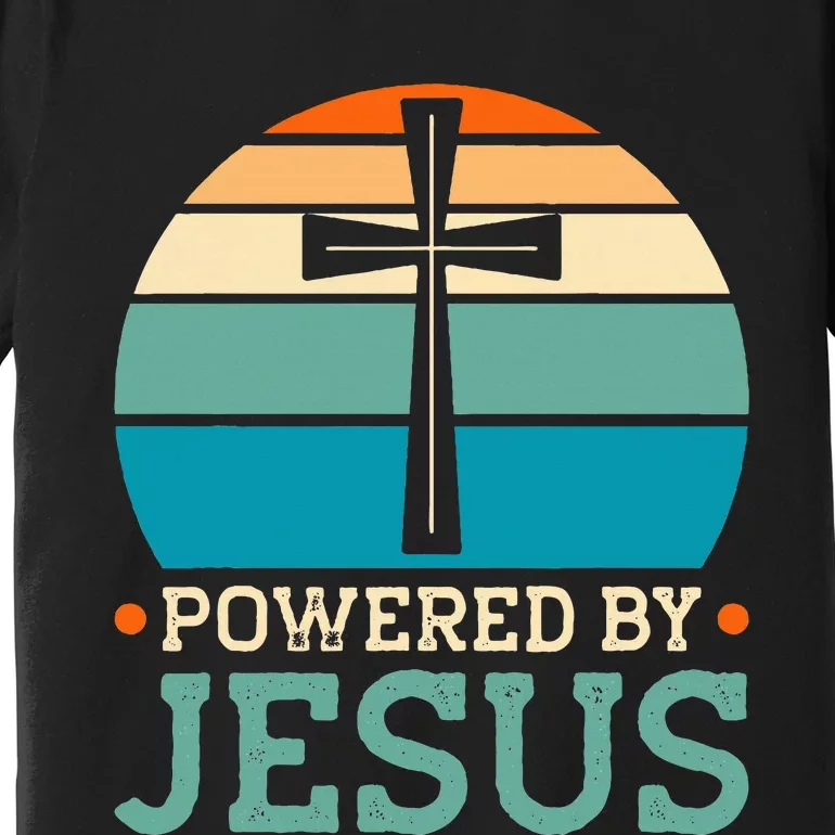 Powered By Jesus Premium T-Shirt