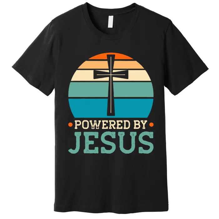 Powered By Jesus Premium T-Shirt