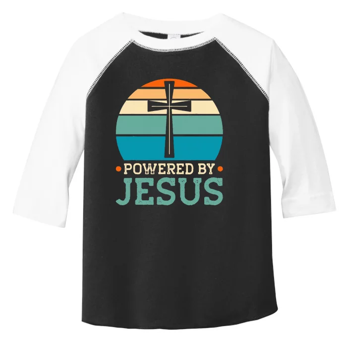 Powered By Jesus Toddler Fine Jersey T-Shirt