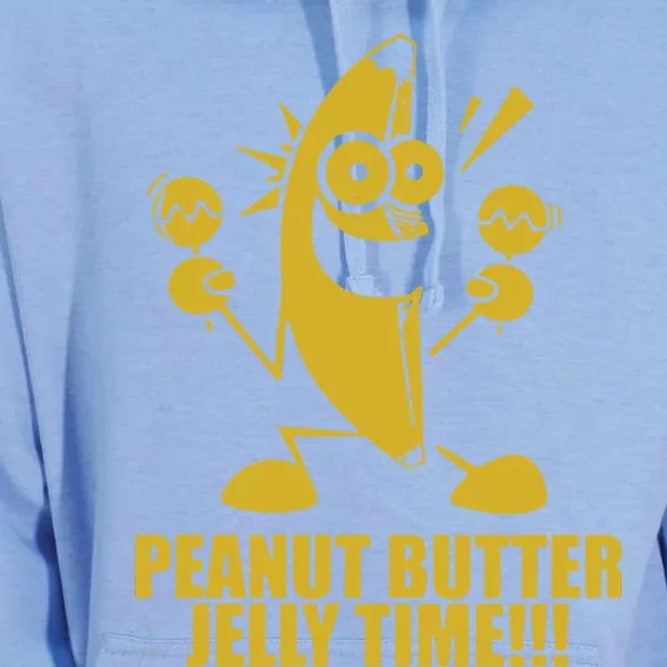 Peanut Butter Jelly Time Banana Unisex Surf Hoodie