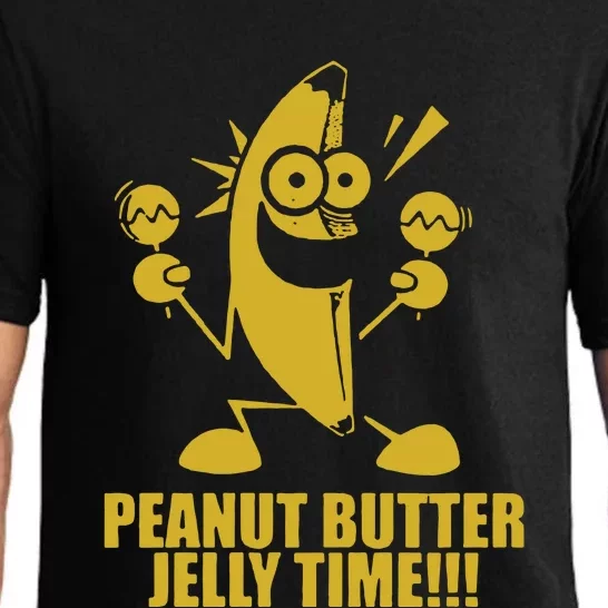 Peanut Butter Jelly Time Banana Pajama Set