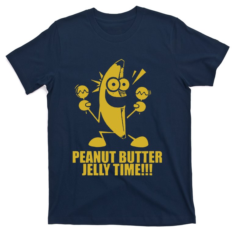 Peanut Butter Jelly Time Banana T-Shirt