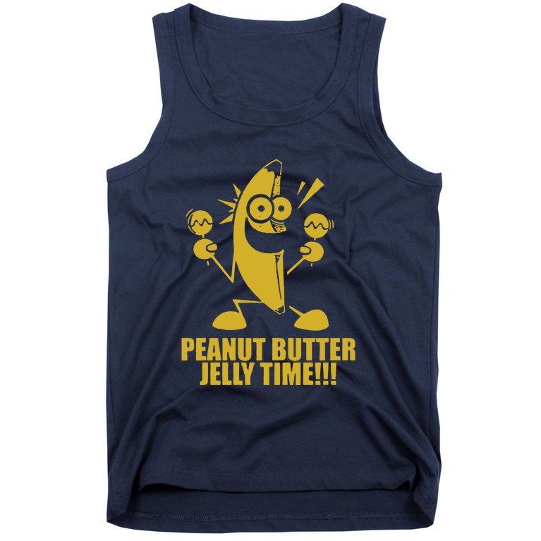Peanut Butter Jelly Time Banana Tank Top
