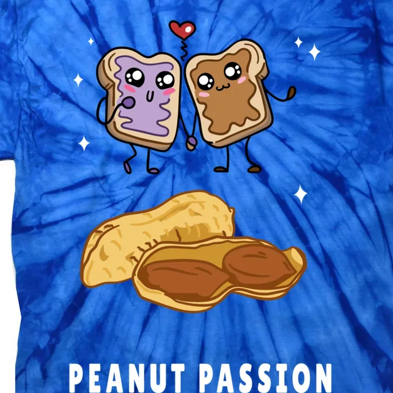 Peanut Butter Jelly Nuts Lovers Cute Breakfast Sweet Foodies Gift Tie-Dye T-Shirt