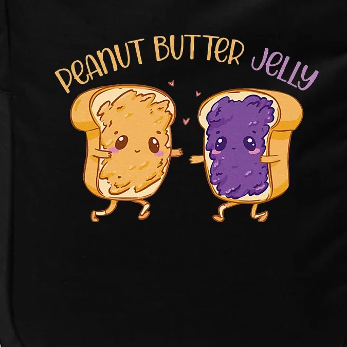 Peanut Butter Jelly Matching Couples Lover Halloween Impact Tech Backpack