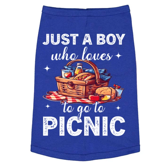 Picnic Basket Just A Who Loves Picnic Family Picnic Fun Gift Doggie Tank