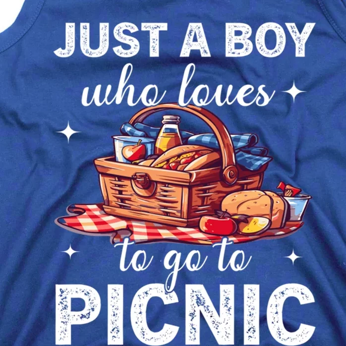 Picnic Basket Just A Who Loves Picnic Family Picnic Fun Gift Tank Top