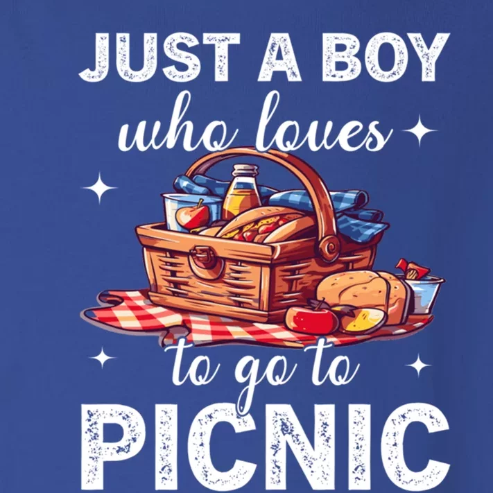 Picnic Basket Just A Who Loves Picnic Family Picnic Fun Gift Toddler Long Sleeve Shirt