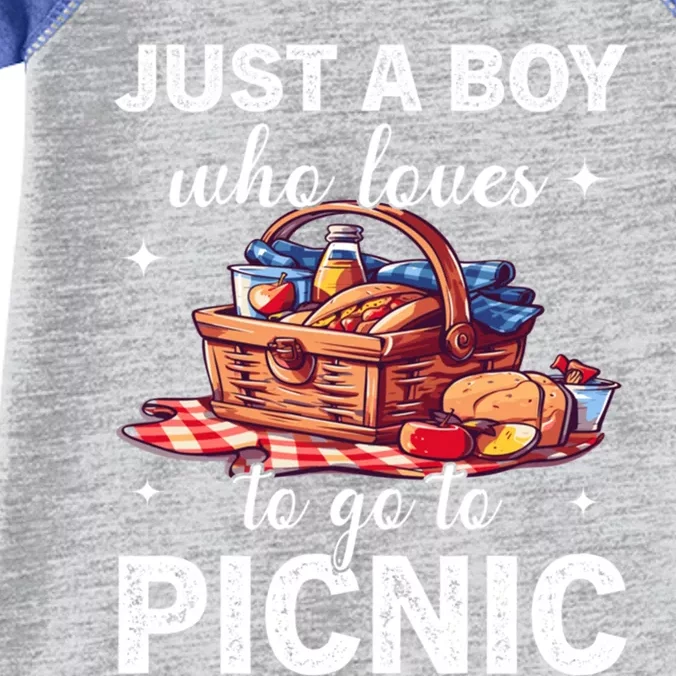 Picnic Basket Just A Who Loves Picnic Family Picnic Fun Gift Infant Baby Jersey Bodysuit