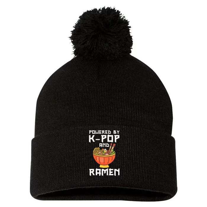 Powered By Kpop And Ra Kpop Merch Merchandise Pom Pom 12in Knit Beanie